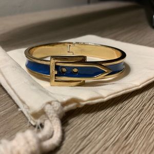 Enamel Belt Buckle Bangle Bracelet